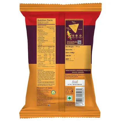 Cornitos Cheese And Herbs Nacho Crisps 75 g view 2