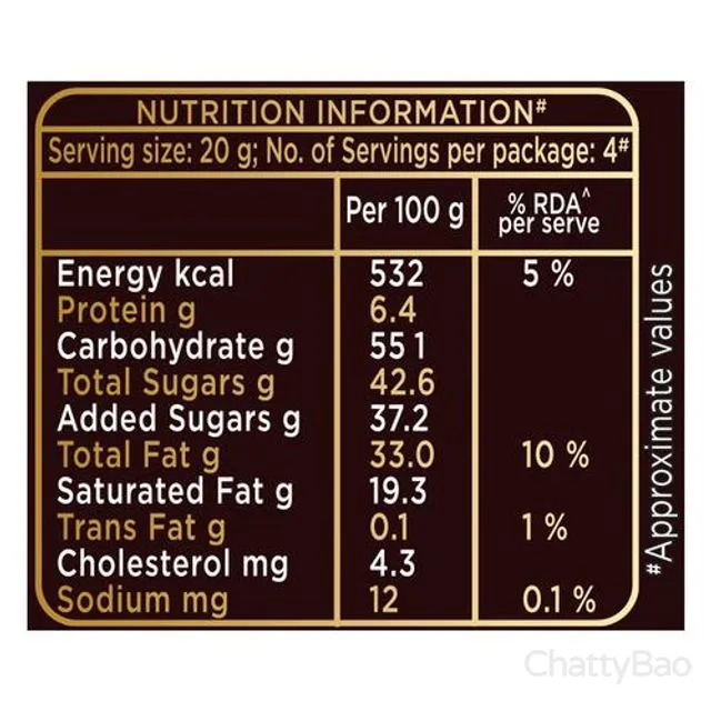 Cadbury Bournville Fruit & Nut Chocolate Bar 80 g view 3