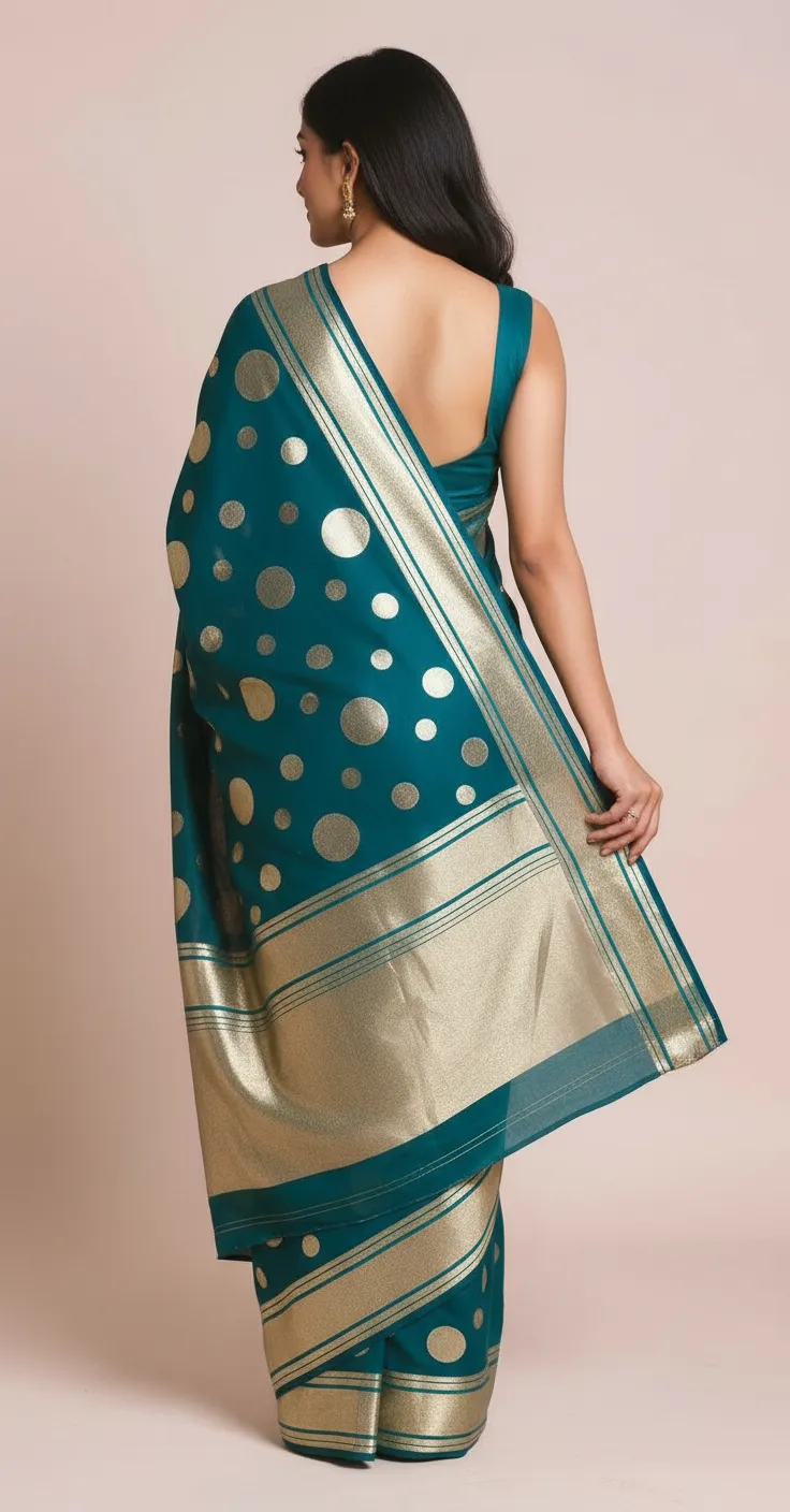 Banarasi Silk Saree.. view 2