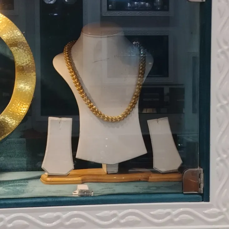 Gold Necklace view 2