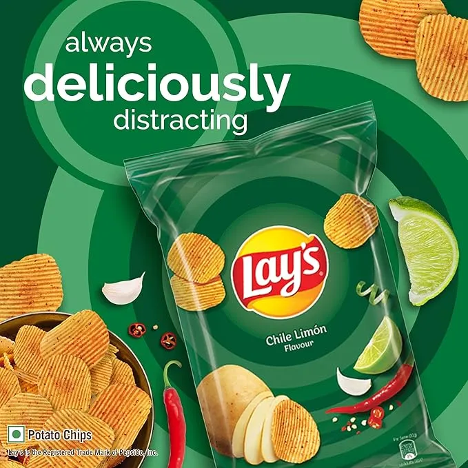Lays Potato Chips Chile Lemon 50 g view 3