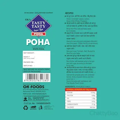 Tasty Tasty Poha 800 g view 2