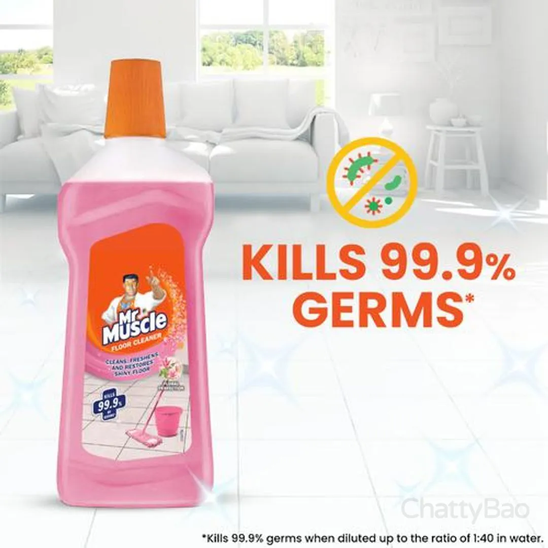 Mr Muscle Floor Cleaner  - Floral 1 L view 4