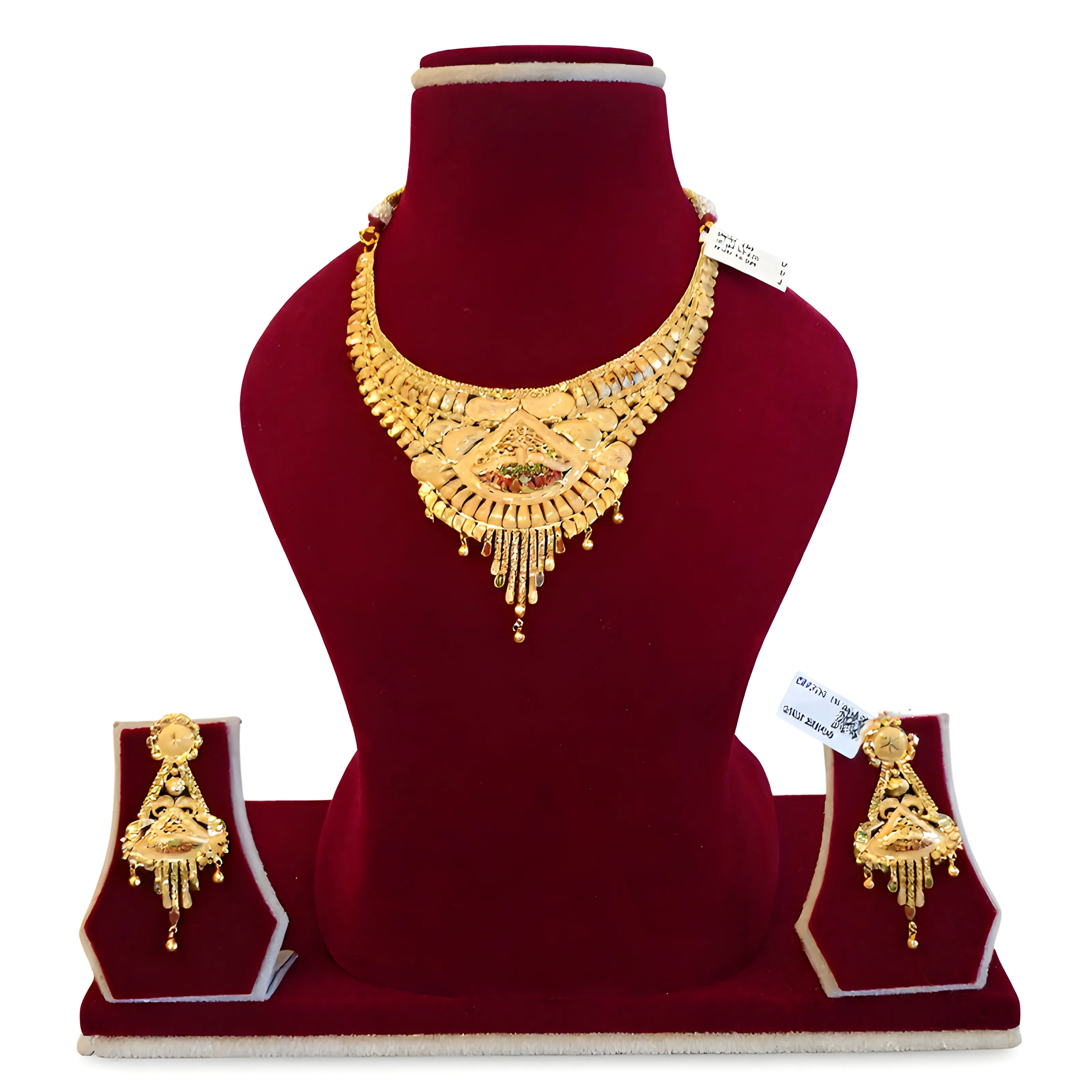 Gold Necklace Set view 2