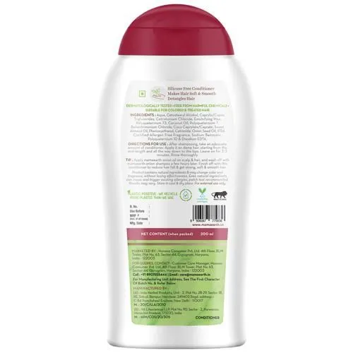 Mamaearth Onion Conditioner With Coconut Controls Hair Fall Paraben Free 200 ml view 2