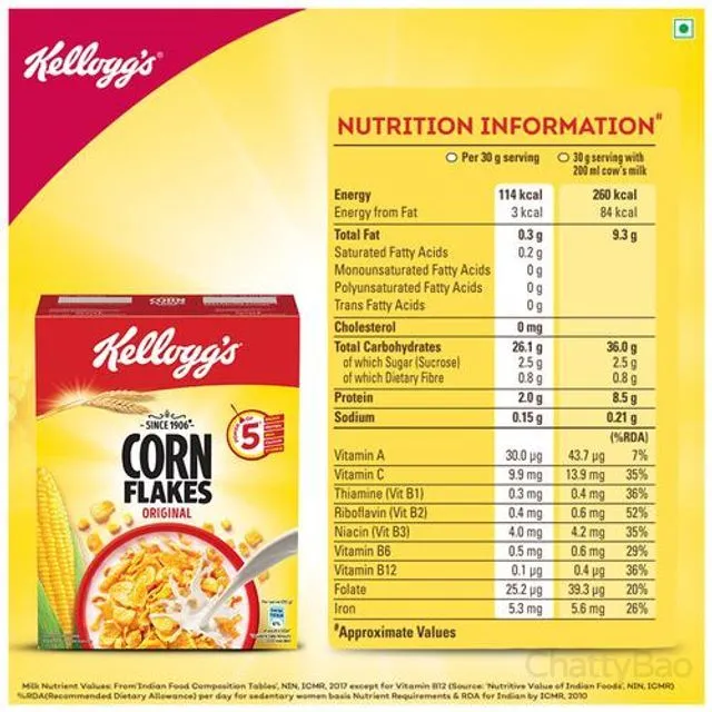 Kelloggs Corn Flakes - Original 100 g view 3