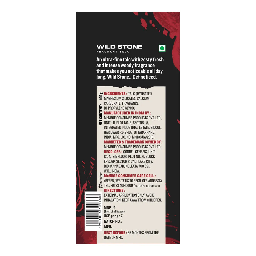Wild Stone Ultra Sensual Talc 100 g view 2
