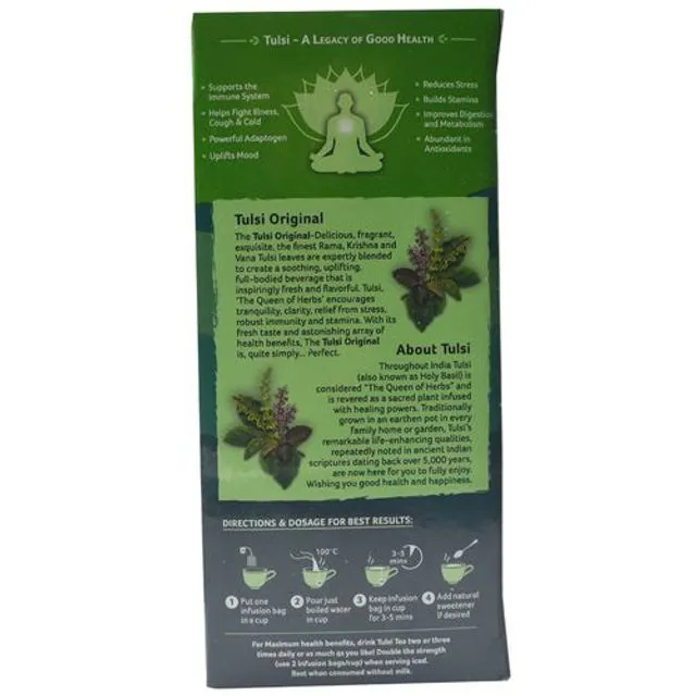 Organic India Original Tulsi Tea 25 Bags view 2