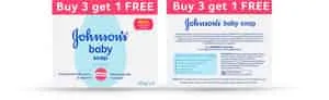 Johnson Baby Soap Box (Pack of 4 x 100 g each) view 2