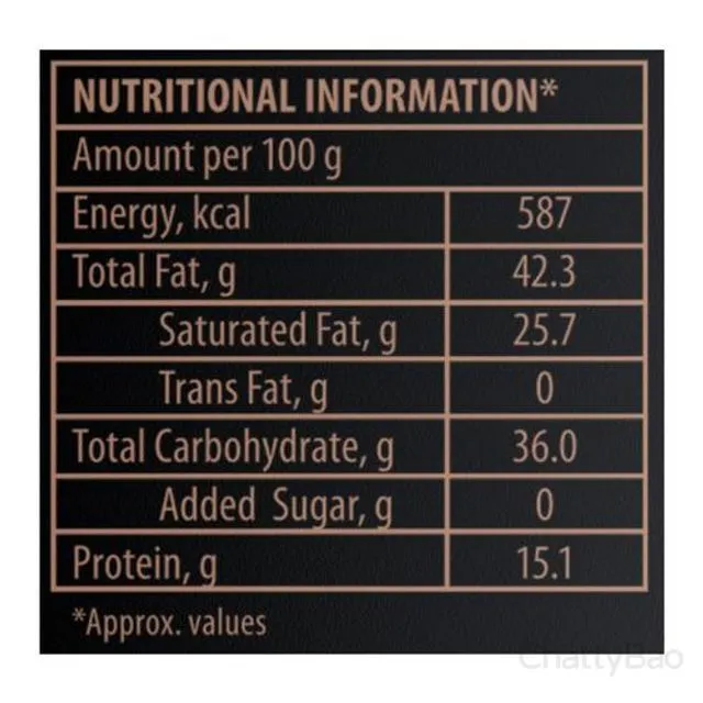 Amul 99% Cacao - Ultimate Dark Chocolate 125 g view 3