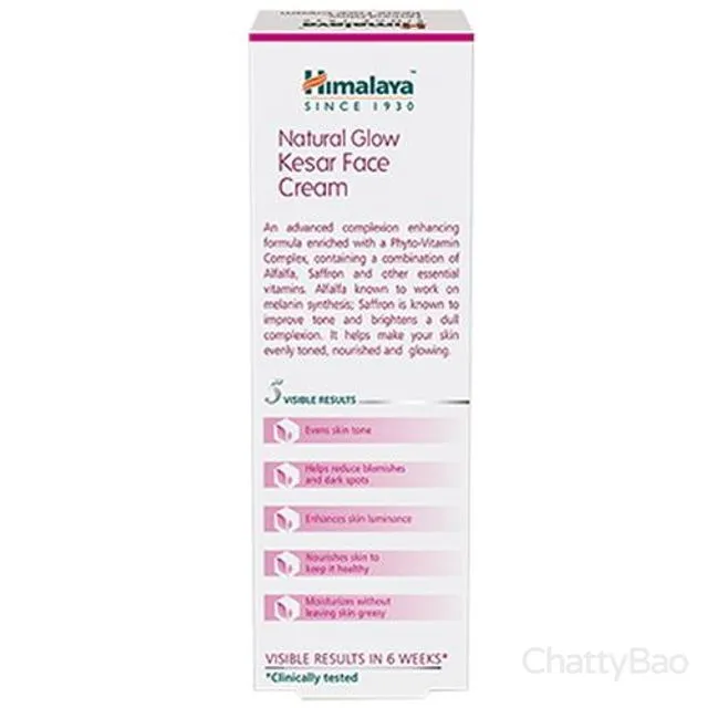 Himalaya Natural Glow Face Cream 25 g view 2