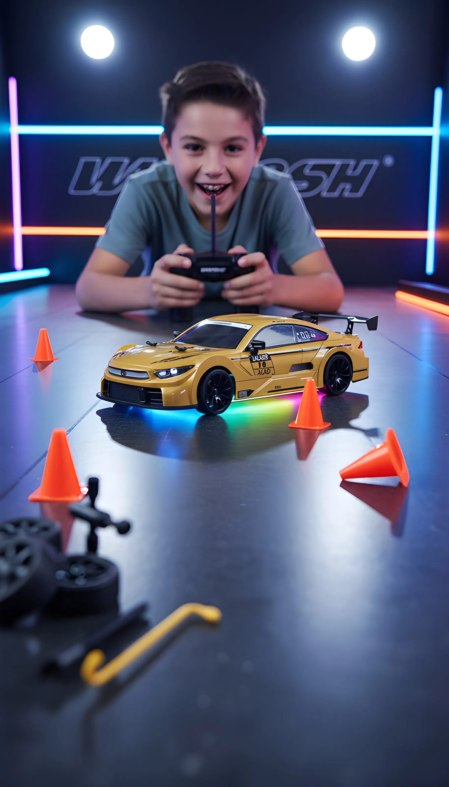 Whoosh Start Drift 4WD RC view 2
