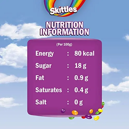 Skittles Wild Berry Bite Size Fruit Flavoured Candies 33.6 g view 3