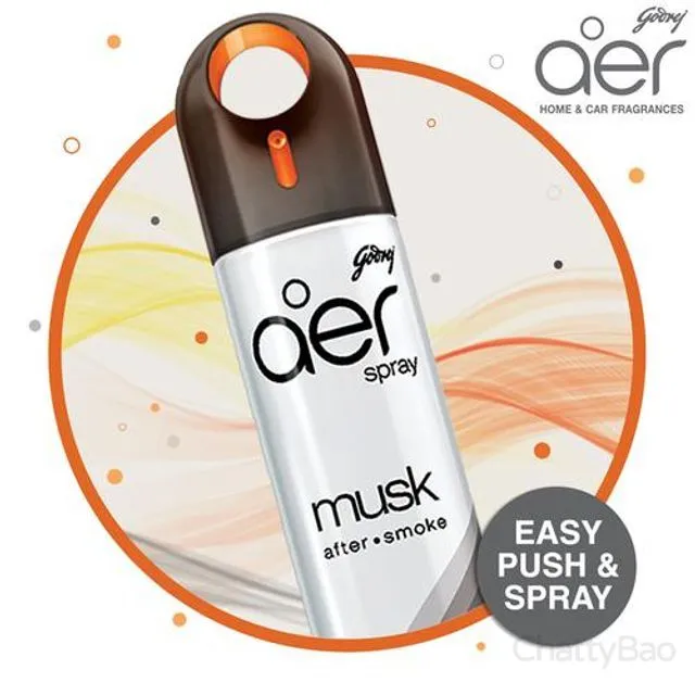 Godrej Aer Room Freshener Spray - Musk After Smoke 220 ml view 3