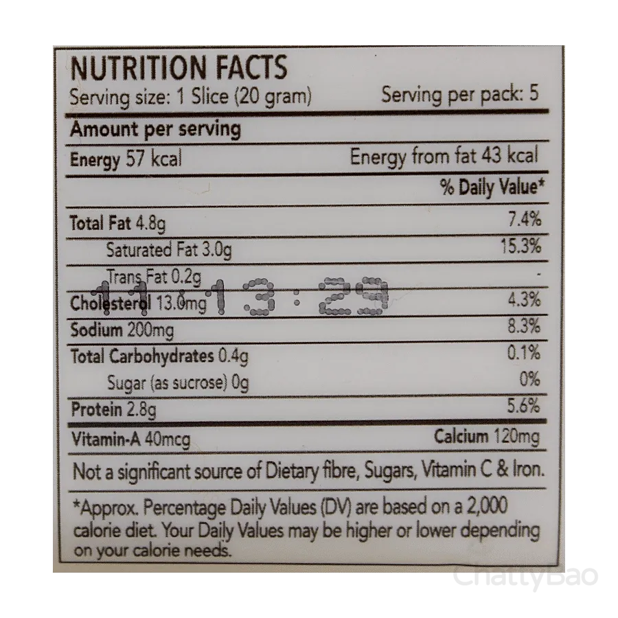 Go Cheese Slice 100 g (Pack of 5) view 3