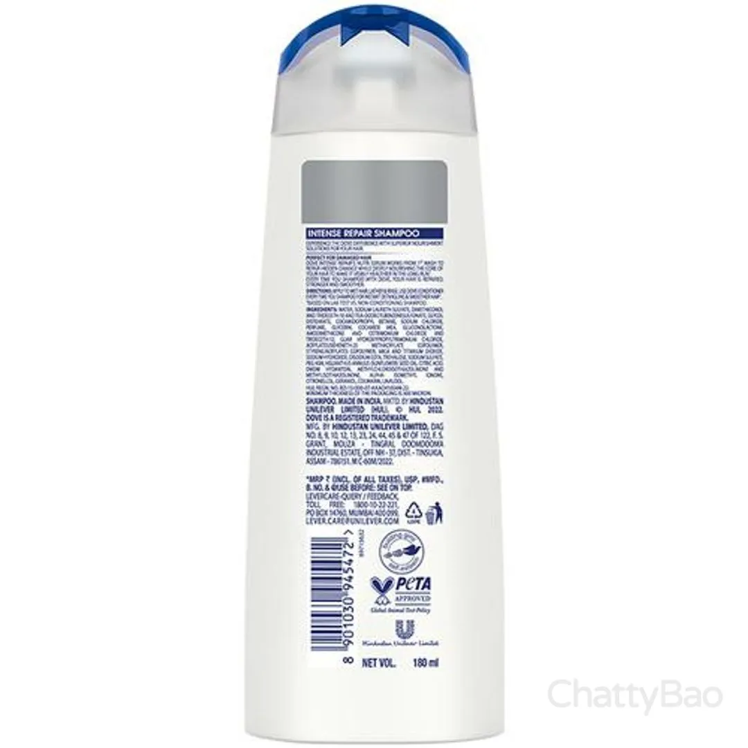 Dove Intense Repair Shampoo 180 ml view 2