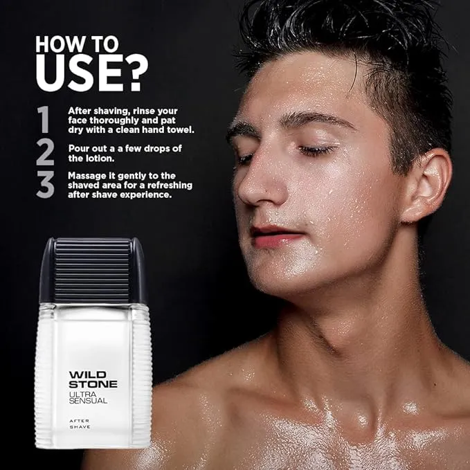 Wild Stone Ultra Sensual After Shave Lotion 100 ml view 2