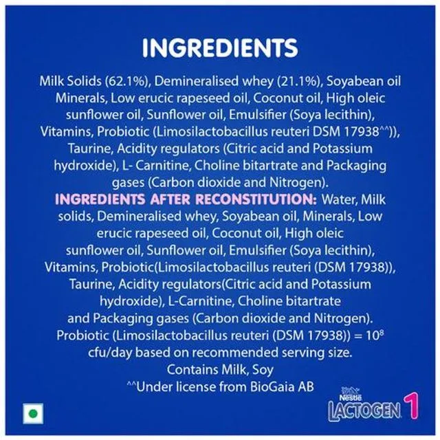 Nestle Lactogen 1 Infant Formula Powder Upto 6 Months 400 g view 5