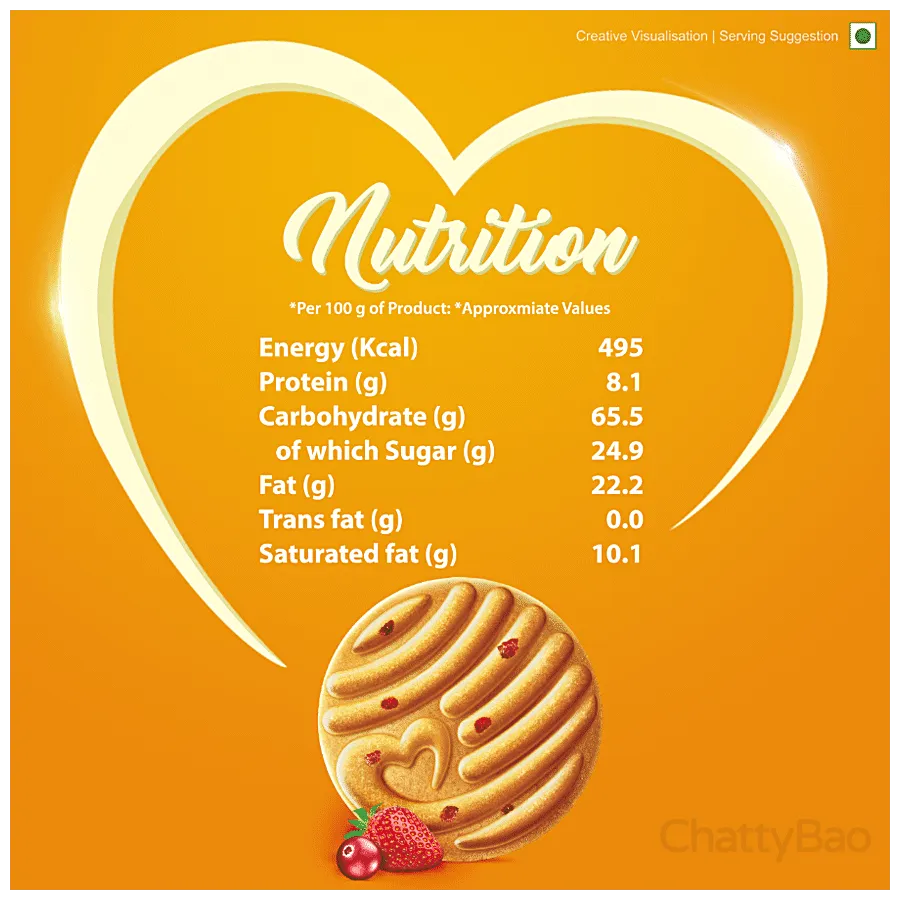 Sunfeast Mom's Magic - Fruit & Milk Cookies 51 g view 3