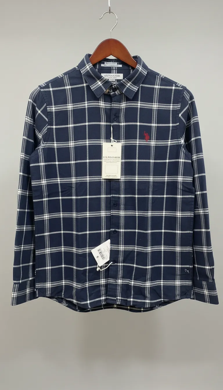 U.S. Polo Assn. Checked Shirt view 3