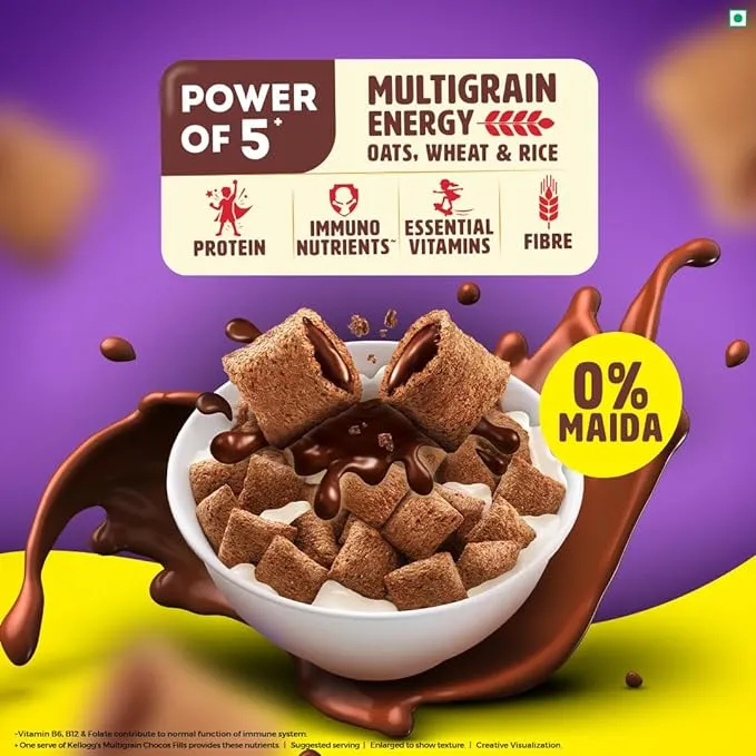 Kelloggs Chocos Fills Double Chocolaty 153 g view 2