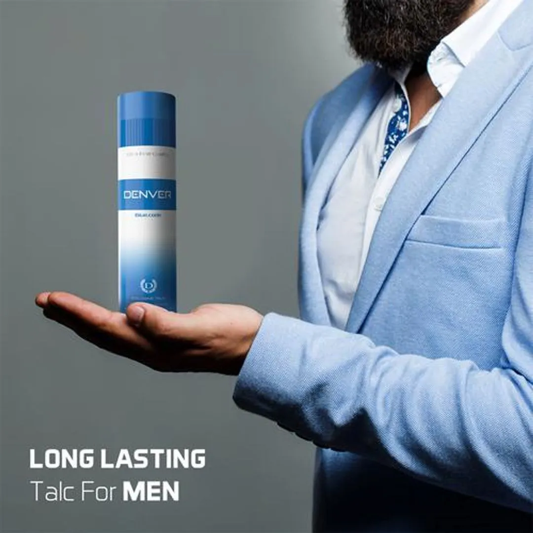 Denver Blue Code Cologne Talc 100 g view 2
