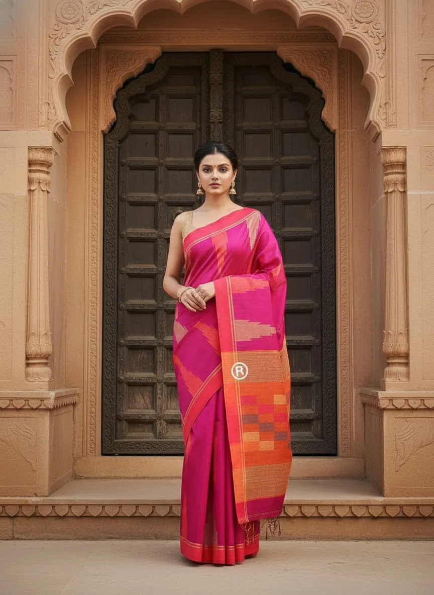 Traditional Silk Saree view 2