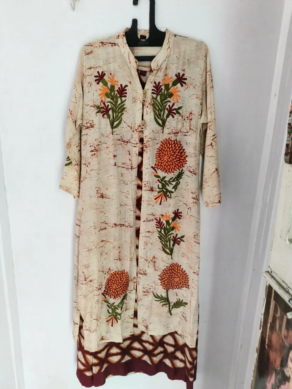 Floral Print Kurti view 3