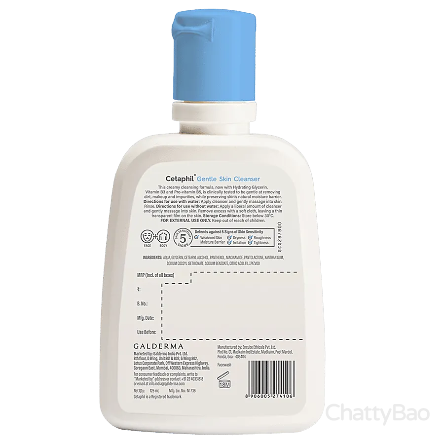 Cetaphil Gentle Skin Cleanser 125 ml view 2