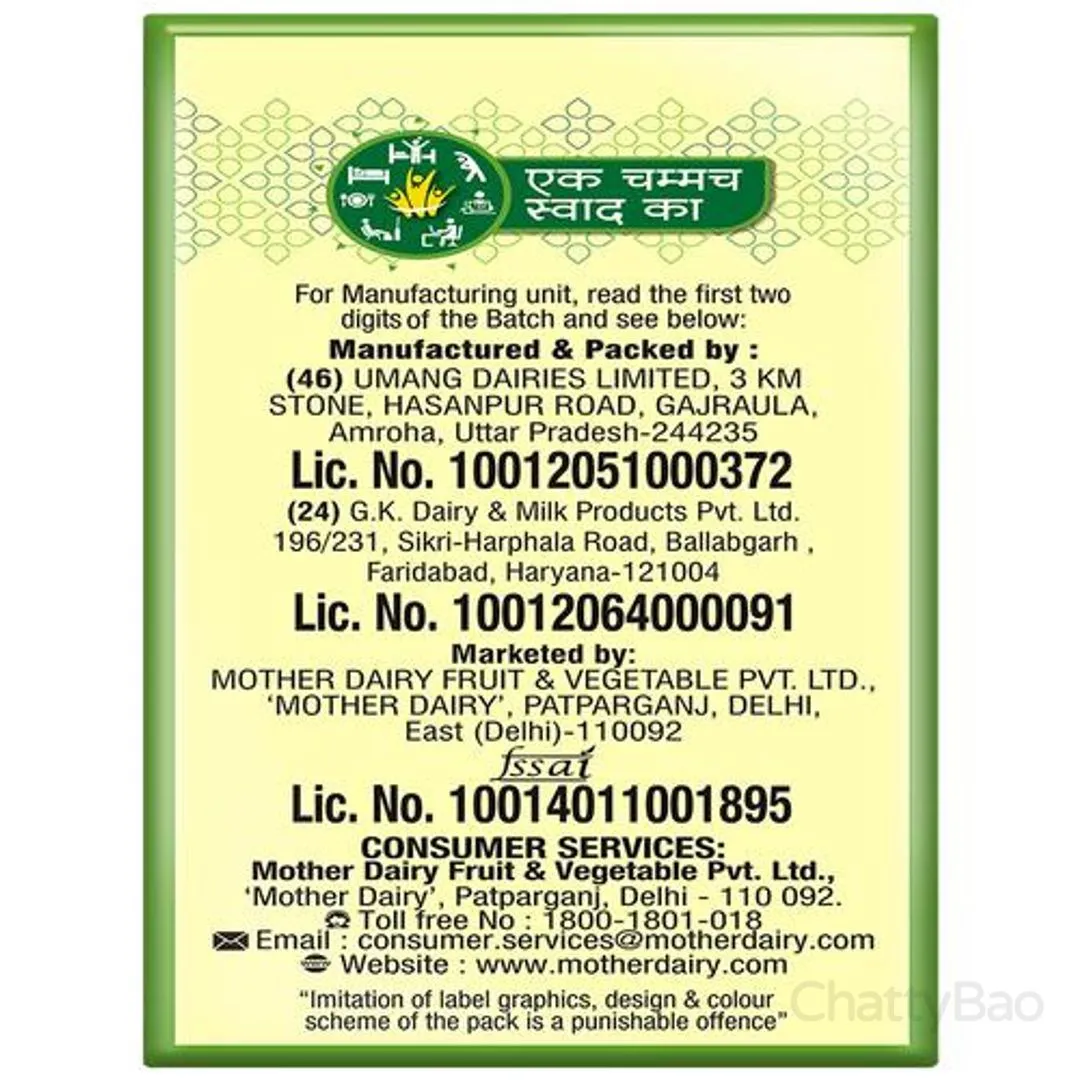 Mother Dairy Cow Ghee Pouch 500 ml view 2