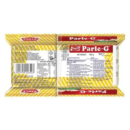 Parle-G Original Glucose Biscuits 110 g view 2