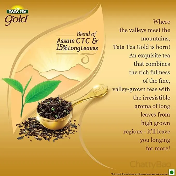 Tata Tea Gold Rich & Aromatic Black Tea Pouch 1.5 Kg view 2