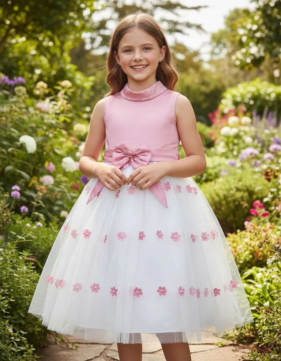 Girls Party Wear Gown Wt