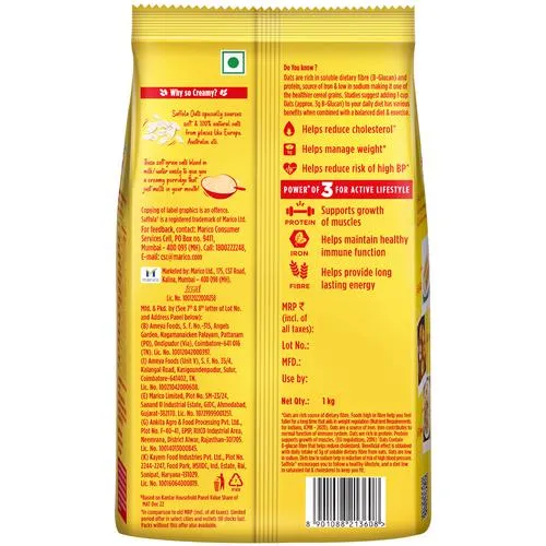 Saffola Oats 1 Kg view 2