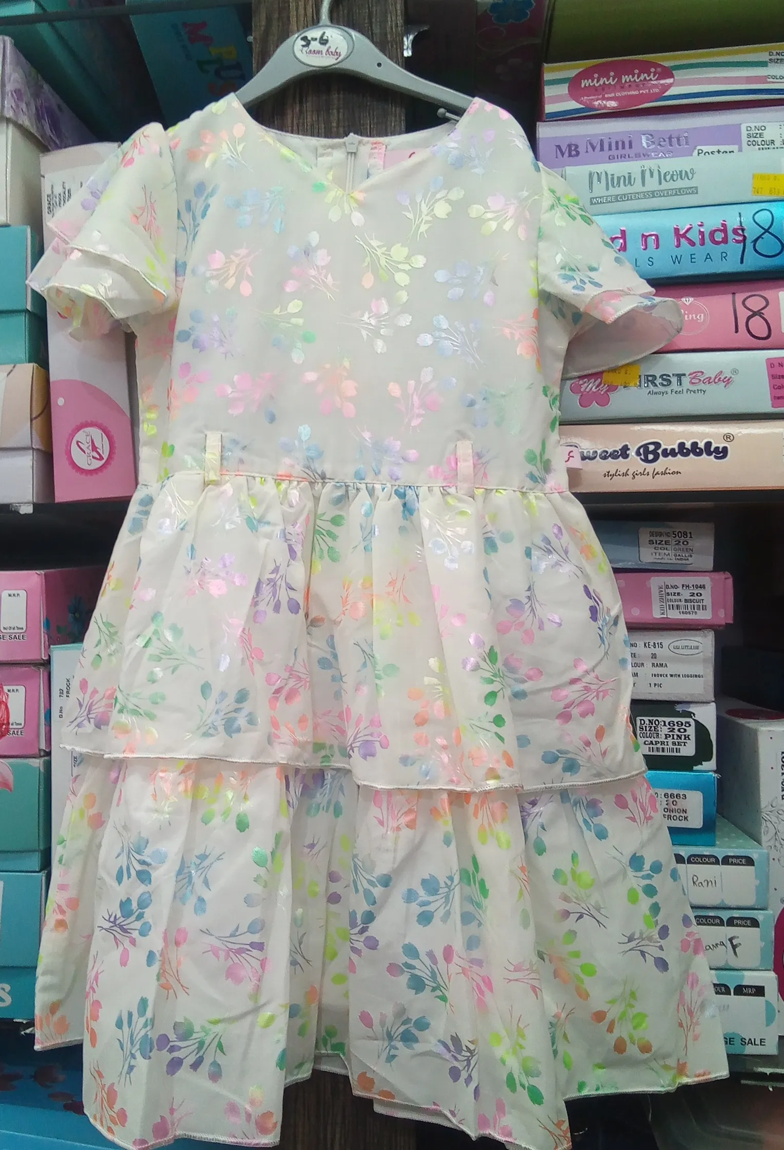 Cotton Frock Wt view 3