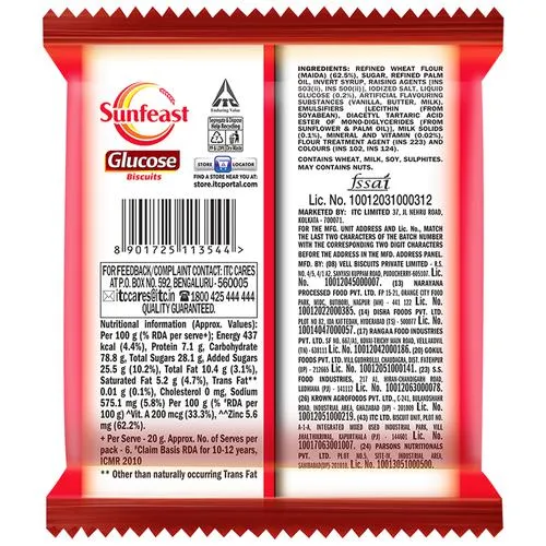 Sunfeast Glucose Biscuits 96 g view 2