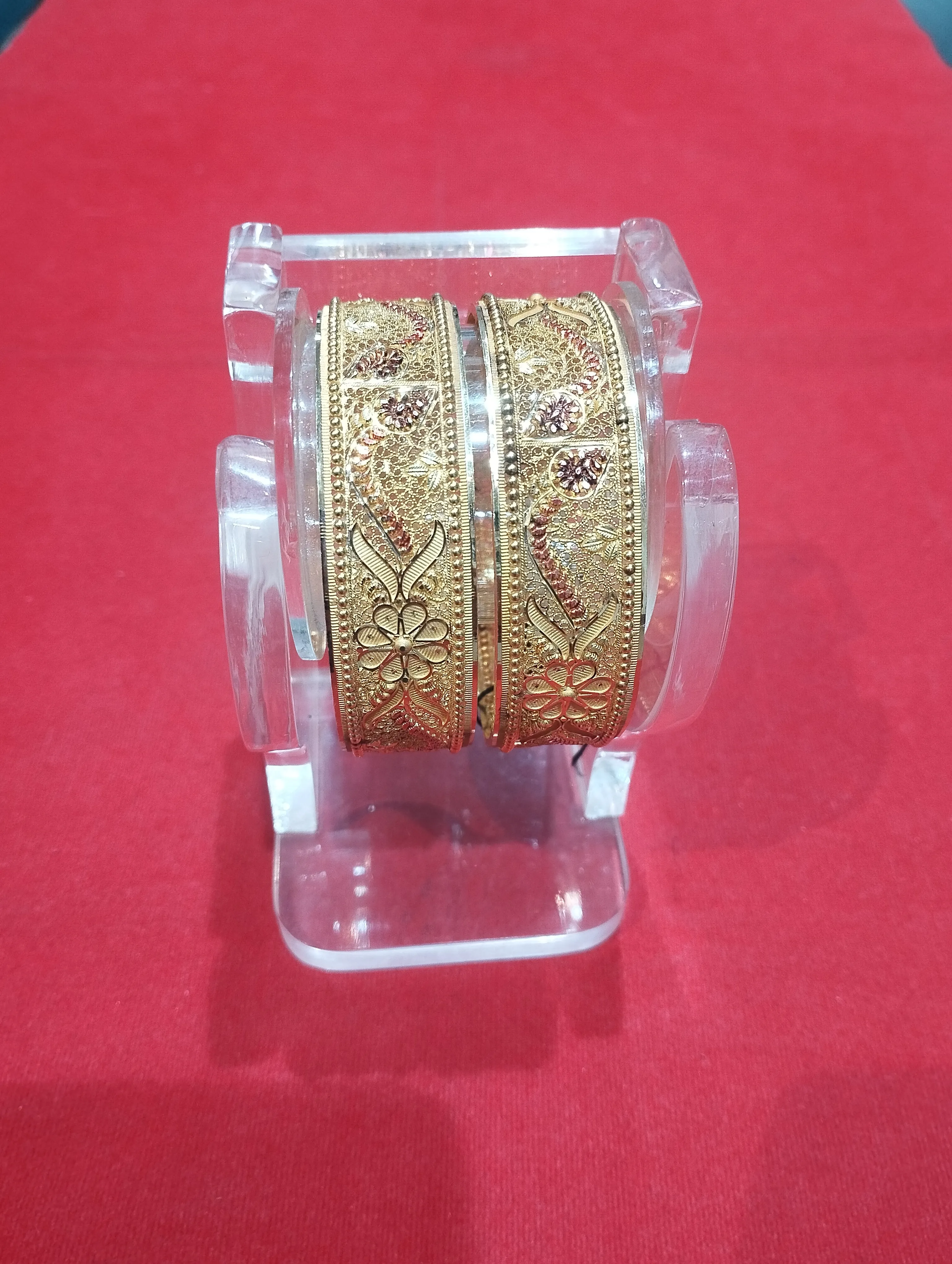 Gold Bangle view 2
