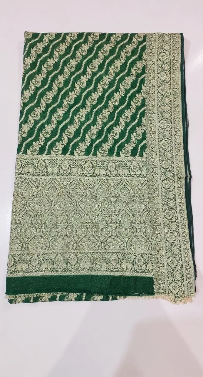 Embroidered Saree view 6