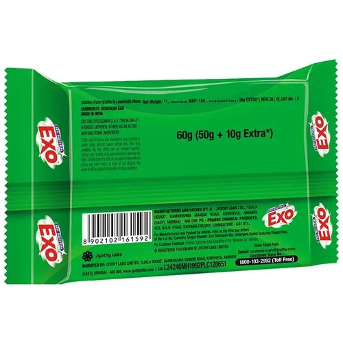 Exo Anti-Bacterial Dishwash Bar 60 g view 2