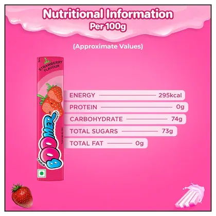 Boomer Strawberry Bubblegum 18.6 g view 3