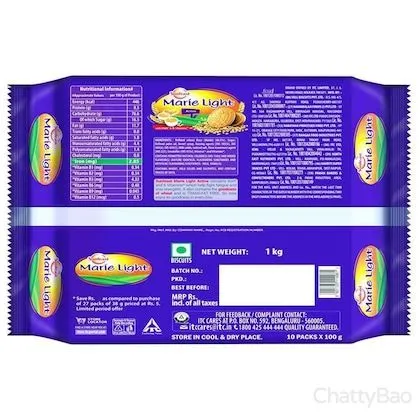 Sunfeast Marie Light Biscuits 1 Kg view 2