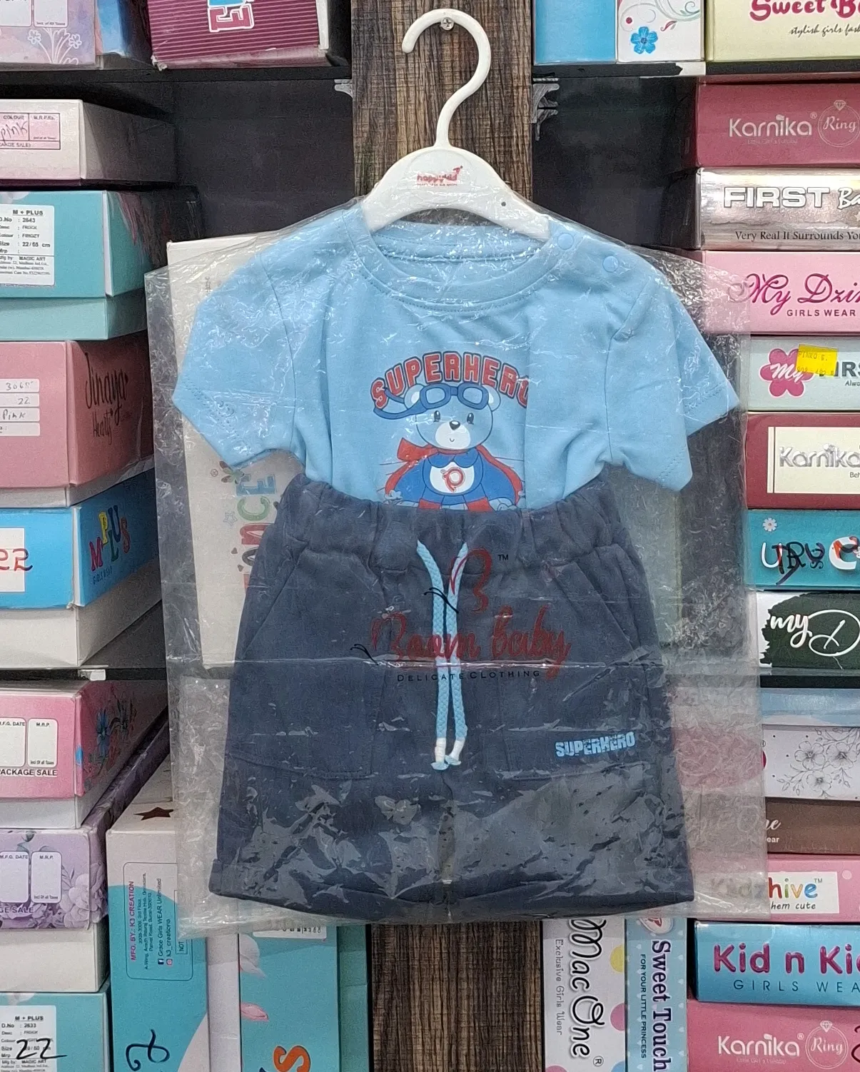Superhero Baby Outfit view 3