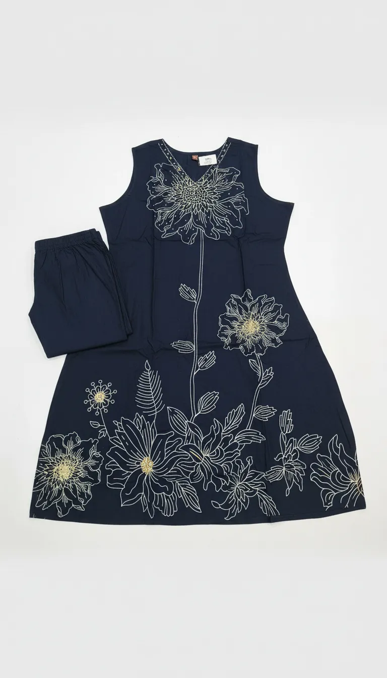 Floral Kurti view 2