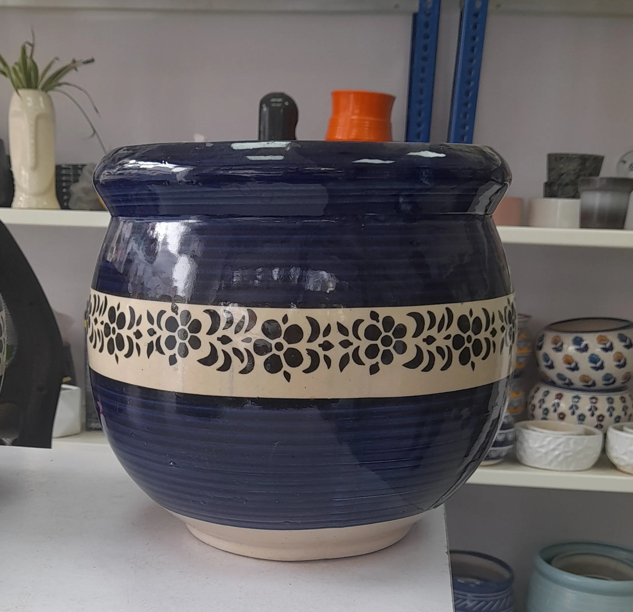 Handcrafted Ceramic Planter view 2