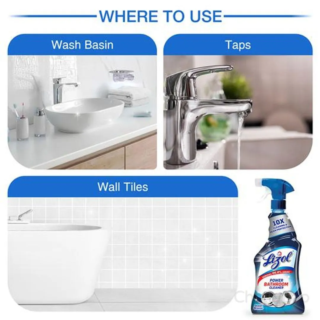 Lizol Bathroom Cleaner 450 ml view 4