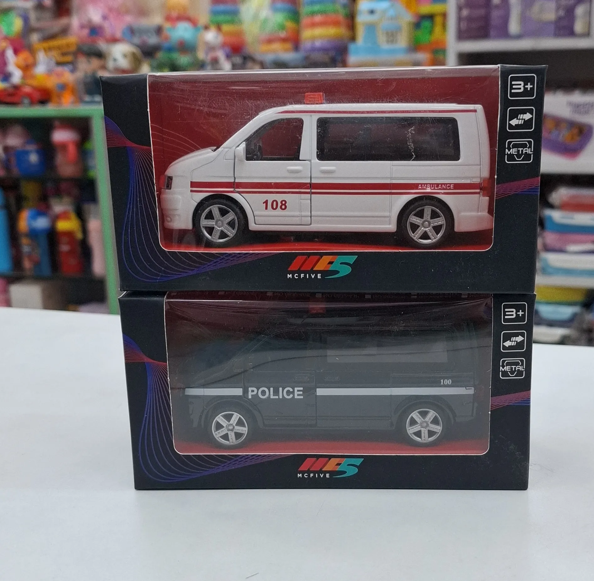 MC Five Metal Toy Vehicles view 2