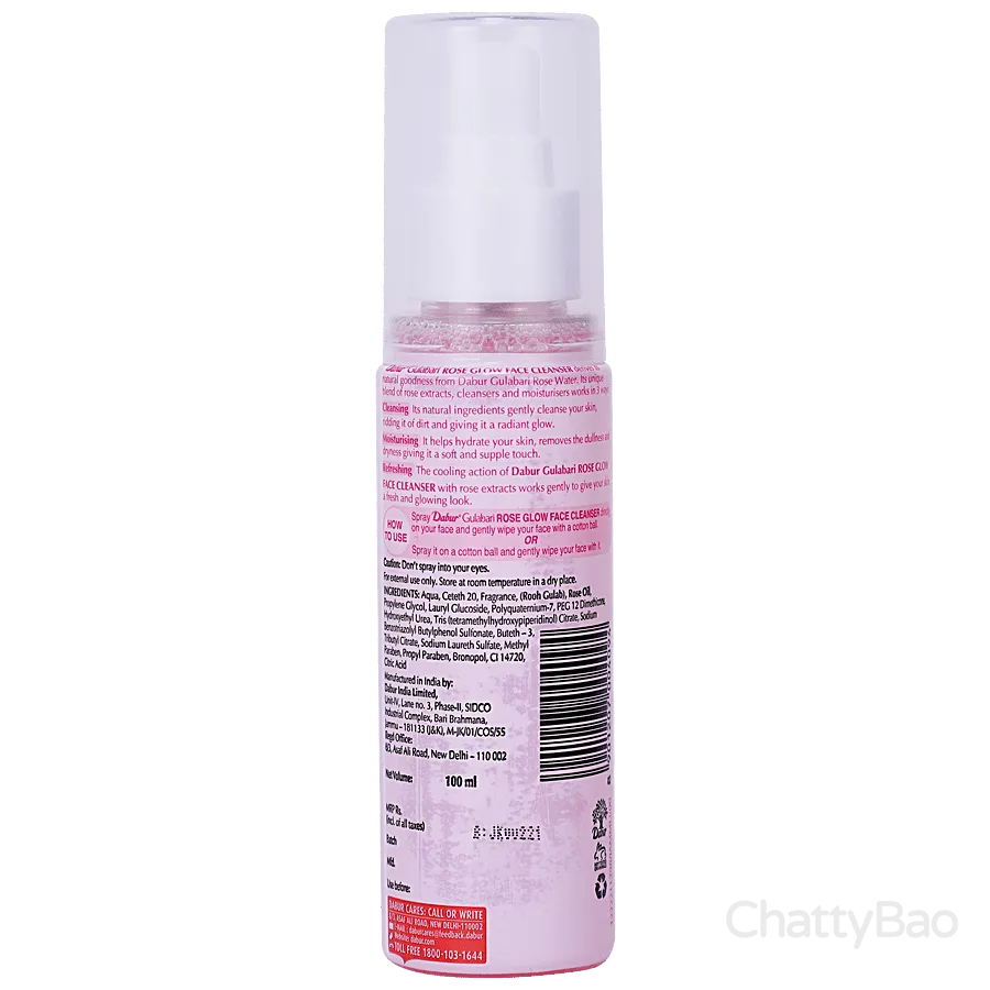 Dabur Gulabari Rose Glow Face Cleanser 100 g view 2