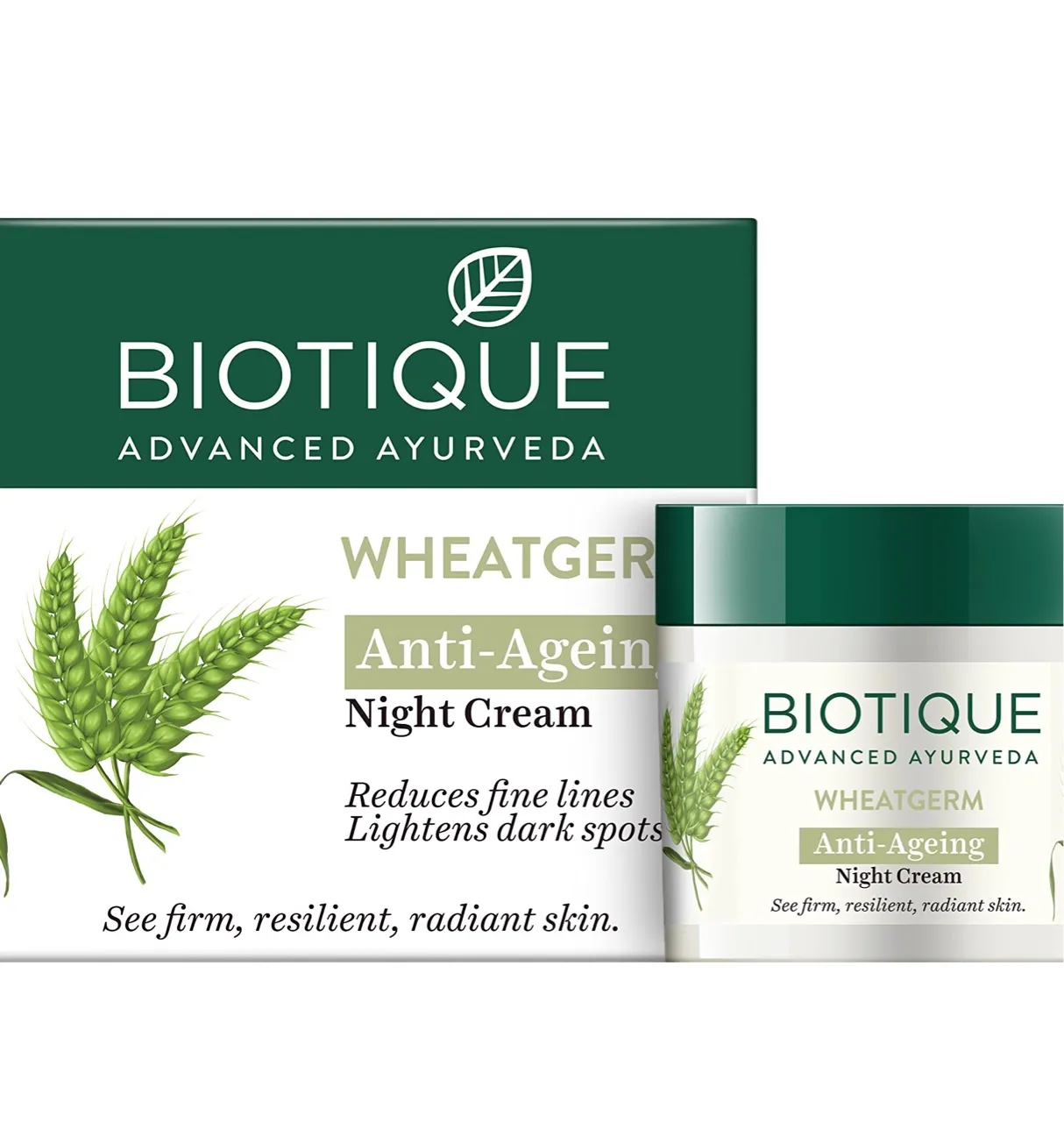 Biotique Wheatgerm Anti Ageing Night Cream 50g