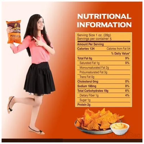 Cornitos Nacho Chips Peri Peri 55 g view 3
