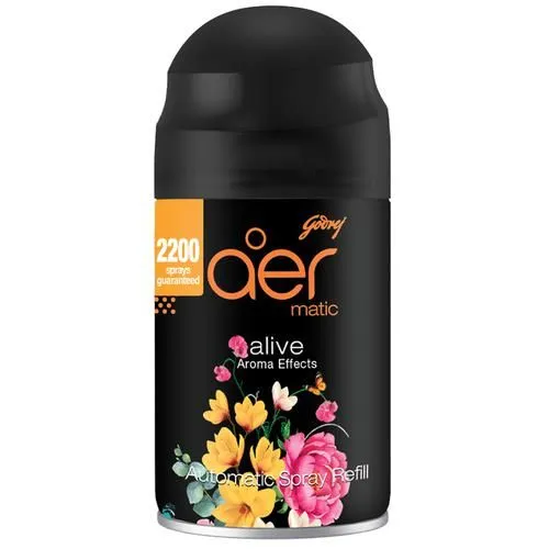 Godrej Aer Matic Refill Automatic Room Fresheners Alive 225ml view 2